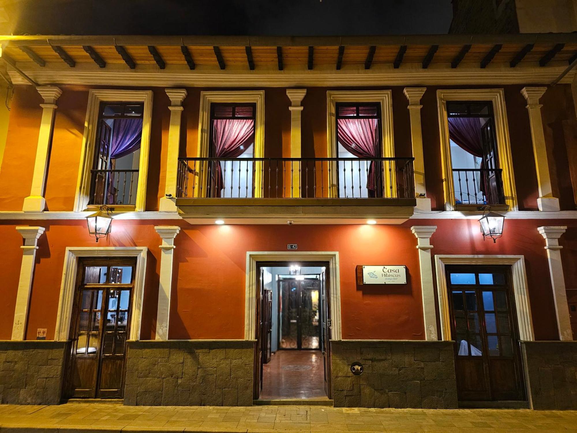 Casa Hibiscus Boutique Hotel Cuenca Zewnętrze zdjęcie